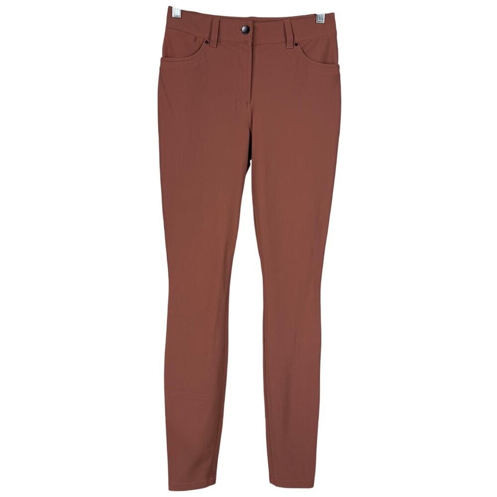 Lululemon City Sleek Slim-Fit 5 Pocket High-Rise Pant Copper Women's Size 27 EUC